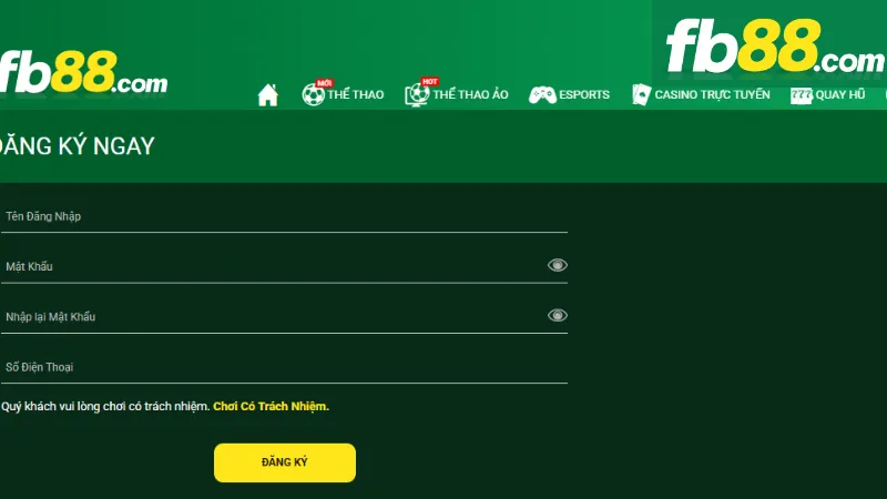 Đăng Ký FB88 - Khám Phá Cách Thực Hiện Đăng Ký FB88 Hiệu Quả 2 Hướng dẫn chi tiết cách đăng ký FB88